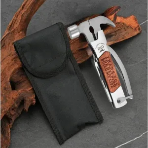 Father's Day Gift 14 in 1 Multitool Hammer Multi Tool Survival Gear Multitool，Survival Tools Camping Accessories With Pliers,Nail Puller,Screwdriver,Saw,Bottle Opener,Present for Husband,Dad,Grandpa