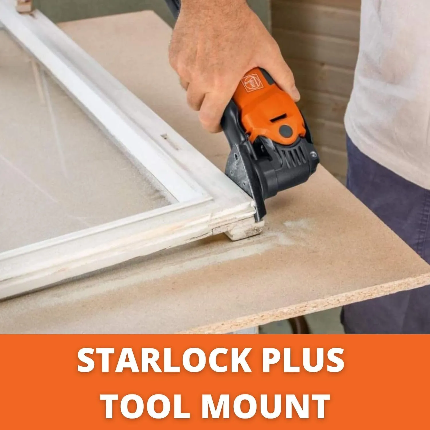 Fein MultiMaster MM 500 Start Oscillating Kit for Interior Construction and Renovation - 350W, Starlock Max Mount, QuickIn System, Lower Vibration, Constant Speed - 72295264090