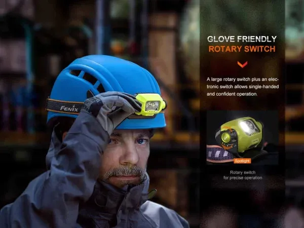 Fenix WH23R – 600 Lumen USB Rechargeable Work Headlight