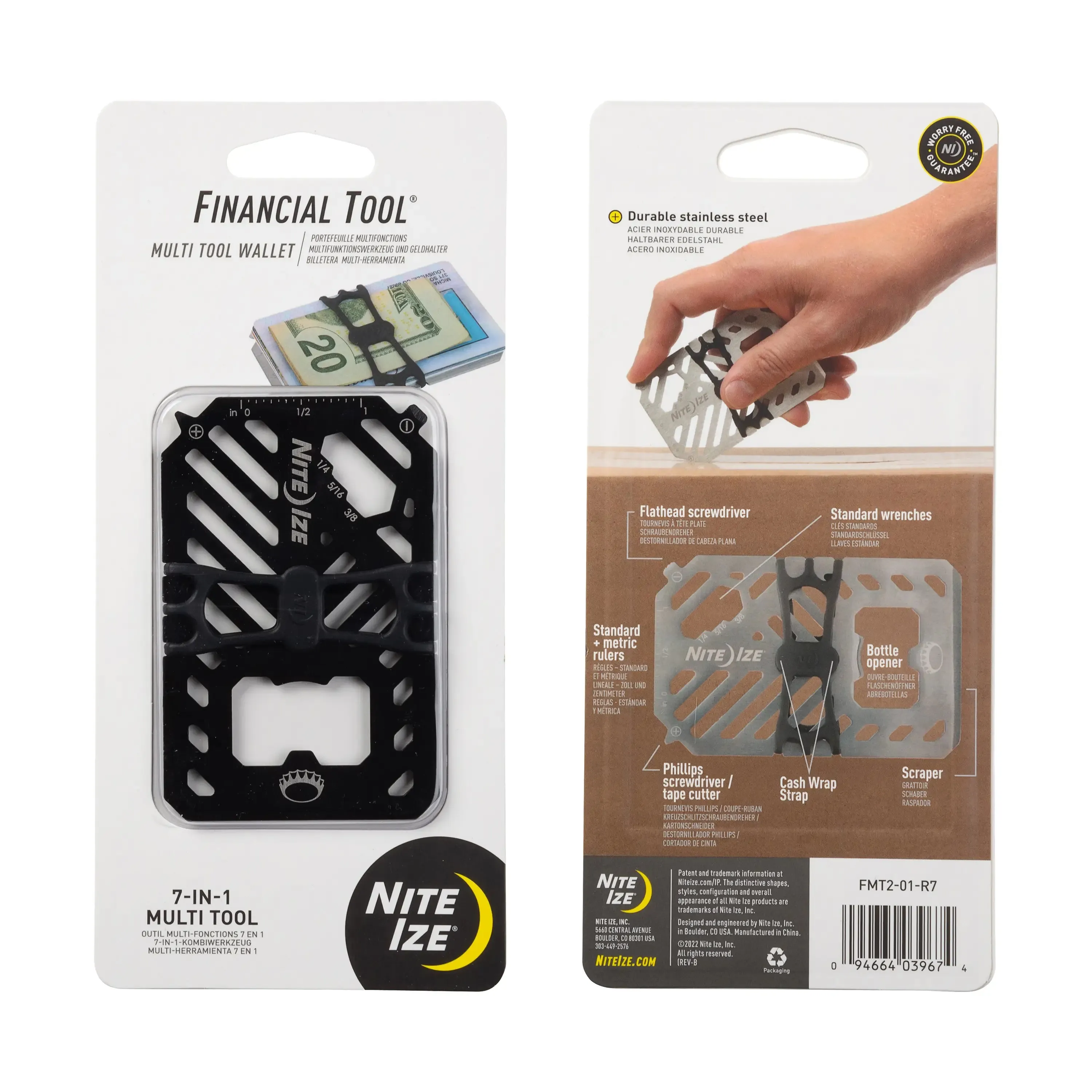Financial Tool® Multi Tool Wallet