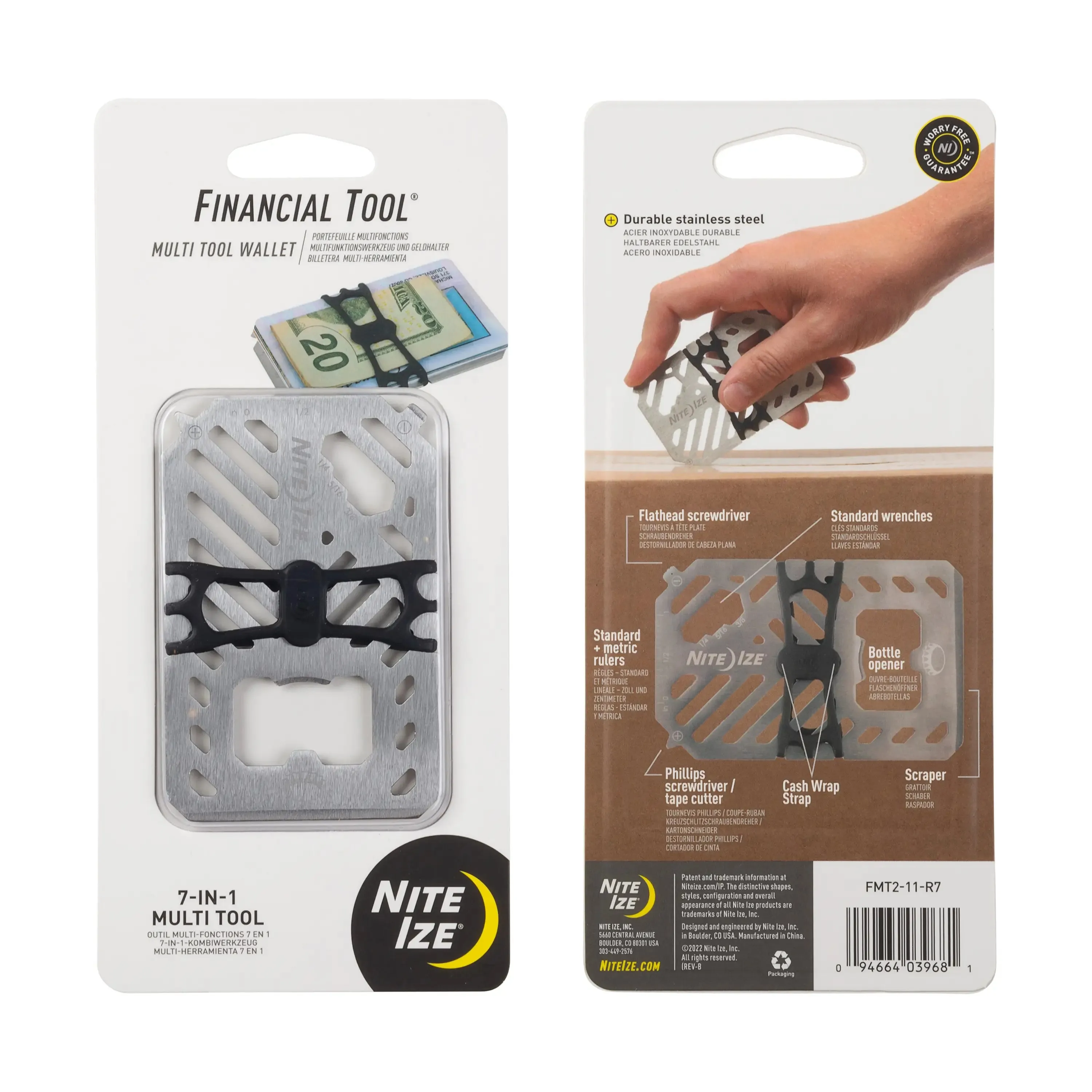 Financial Tool® Multi Tool Wallet