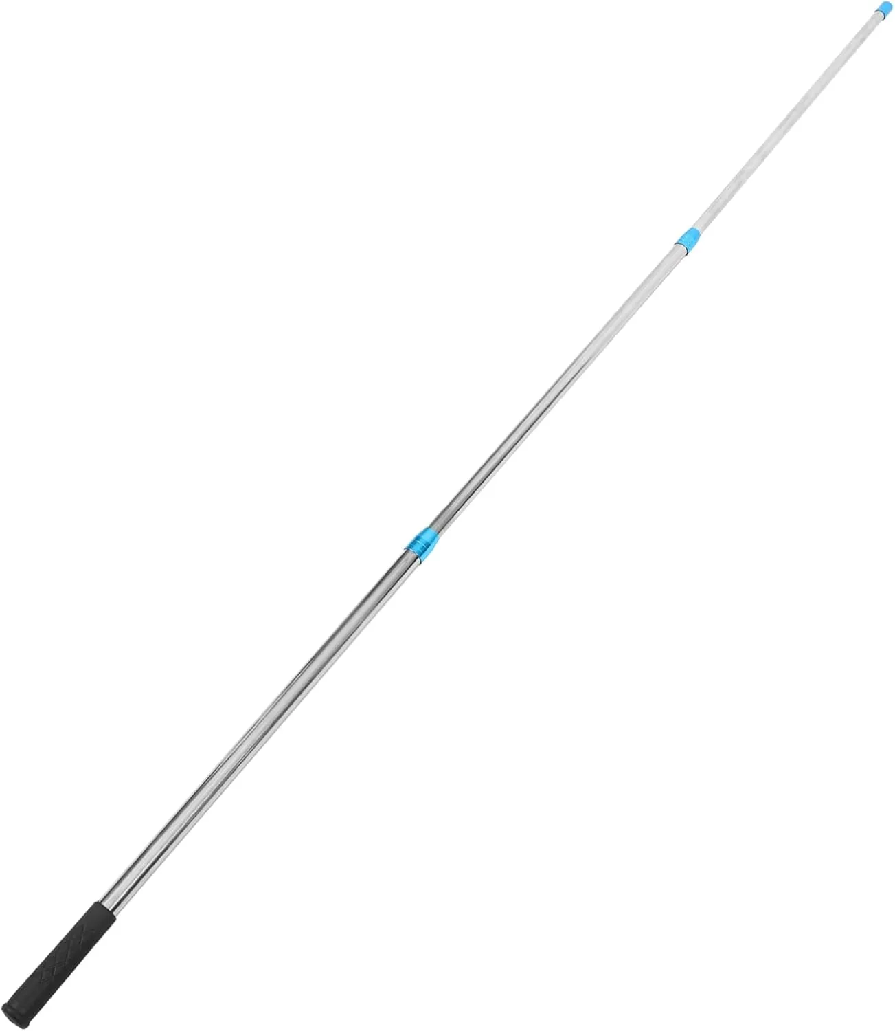 Fishing Net Support Rod Telescoping Crawfish Trap Pole Non- Handle for Crabs Shrimp Lobster Catching Portable Fishing Gear