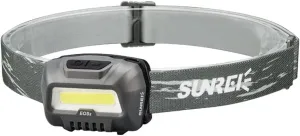 Flood Headlight Cob Head-Mounted Work Headlight Night Running Repair Dry Battery Waterproof Headlight