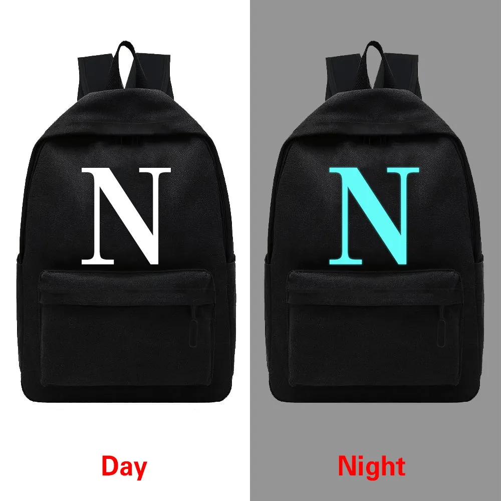 Foldable Large-Capacity Luminous Backpack - Lightweight with Adjustable Straps for Travel, School & Daily Commute