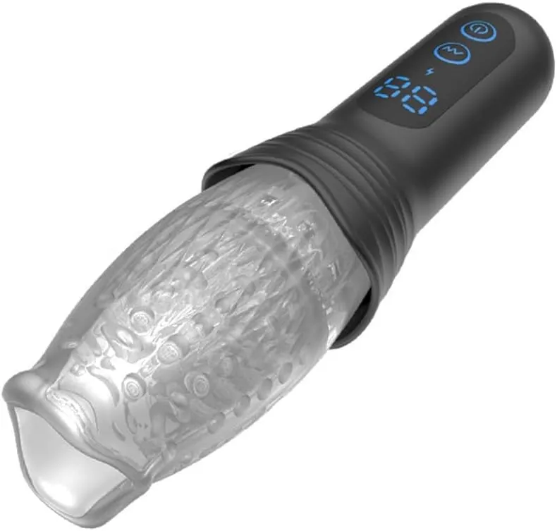 Fully Automatic Men's Fitness Training Tool, Multi-Frequency Rotation, LCD Display