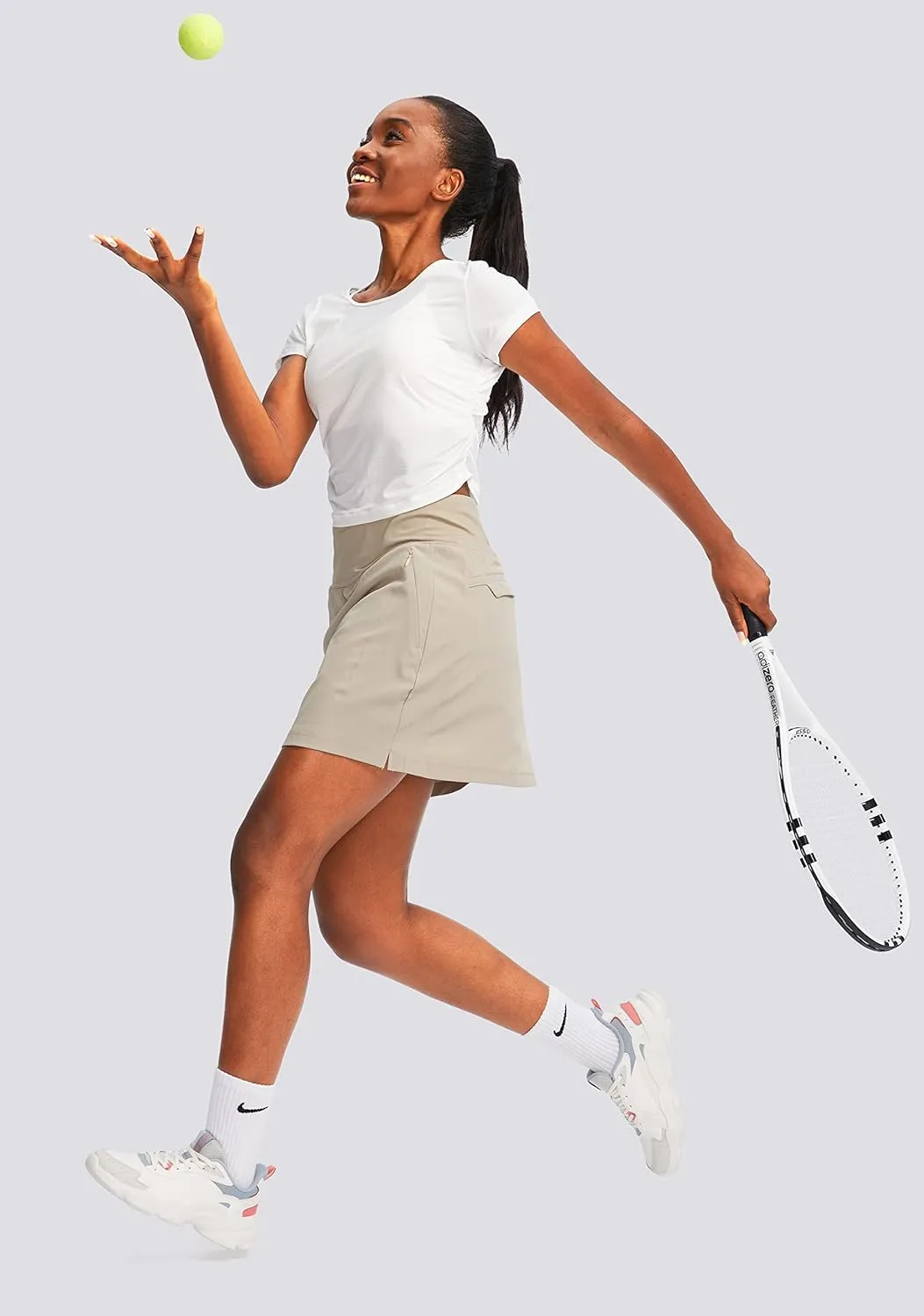 G Gradual Golf Skorts Skirts for Women with 5 Pockets Women's High Waisted Lightweight Athletic Skirt for Tennis Running