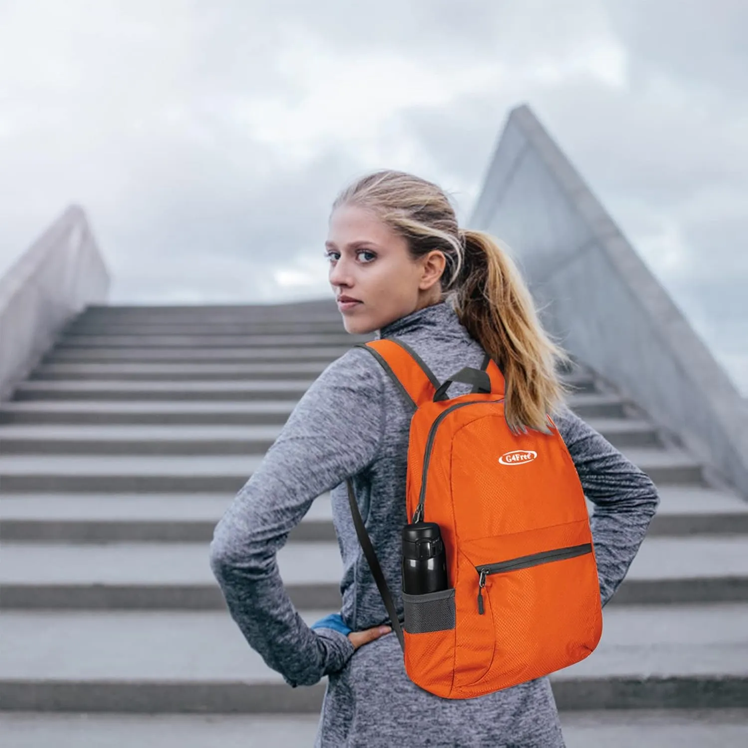 G4Free 20L Lightweight Packable Backpack Travel Hiking Daypack Foldable Backpack for Men Women