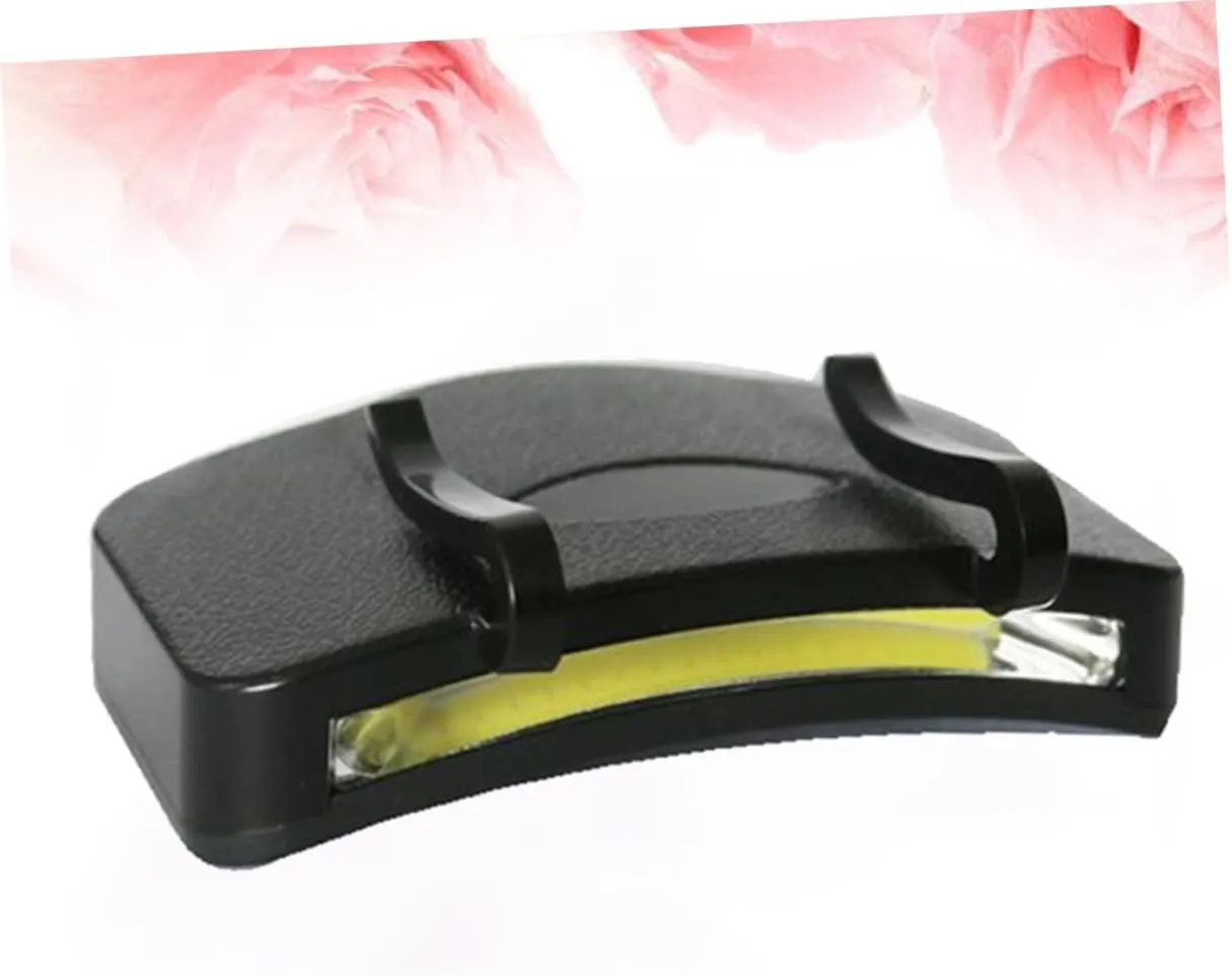Gadpiparty 4pcs Cob Clip Headlamp Mini Hands Lamp for Outdoor Activities Portable Light for Hiking Camping Fishing and More Battery Not Included