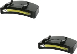 Gadpiparty 4pcs Cob Clip Headlamp Mini Hands Lamp for Outdoor Activities Portable Light for Hiking Camping Fishing and More Battery Not Included
