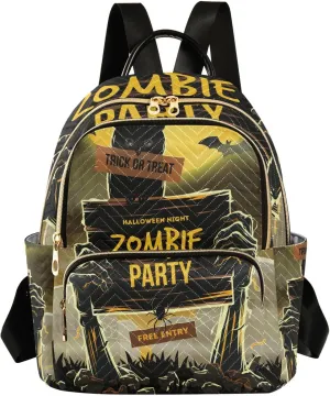 GAIGEO Halloween Dead Mans Women's Backpack, Large Capacity Womens Backpack, Lightweight Backpack for Women, M