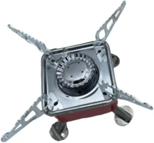GALPADA Picnic Stove Portable Gas Cooker Folding Outdoor Bbq Grill Lightweight Anti-slip Base for Outdoor Activities