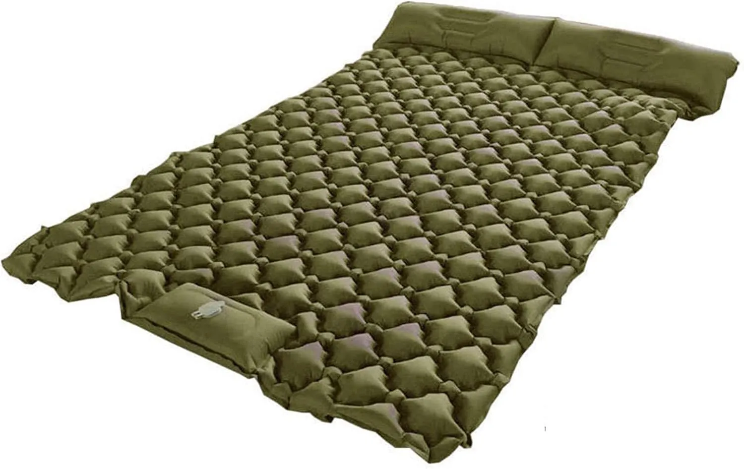 GaRcan Inflatable Sleeping Mattress Outdoor PicnicDouble Sleeping Pad, Inflatable Sleeping Mat with Pillow, Waterproof and Moisture-Proof Roll Mats, Ultralight and Small Pack Size, for (A