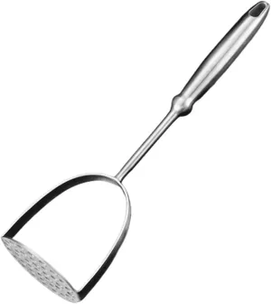 Garneck Masher Mashed Potato Masher Potato Crushing Tool Stainless Steel Handheld Easy to Cle