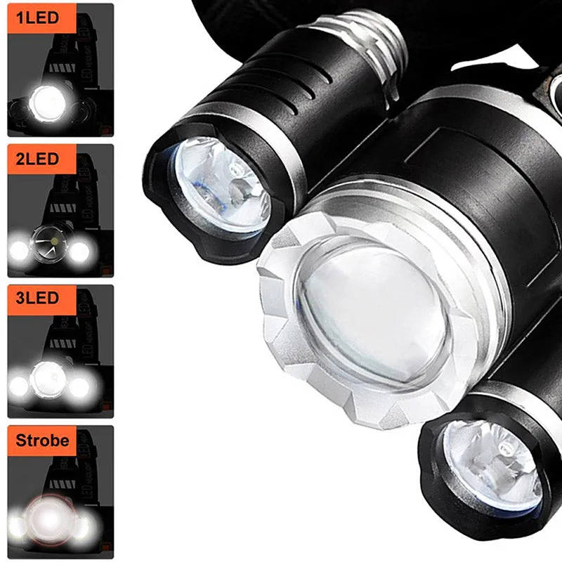GE SUPER HEADLAMP - 12000 LUMEN, XM-L T6
