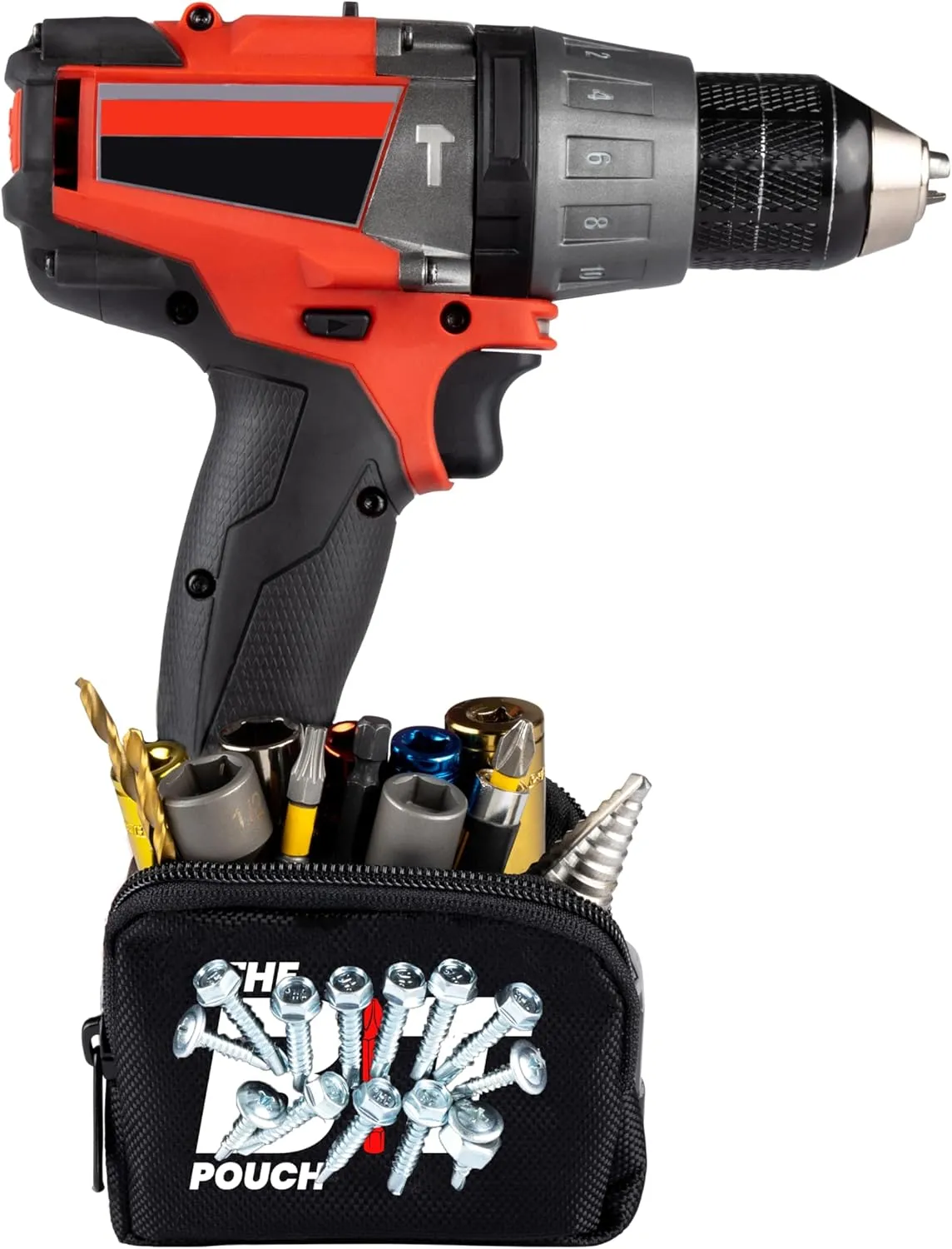 (Gen2) - Magnetic Bit Holder for Holding Screws, Bolts, Driver Bits, Drill Bits - Alternative to Magnetic Wristband - Perfect Gadget Gifts for Men, Electrician Tools.