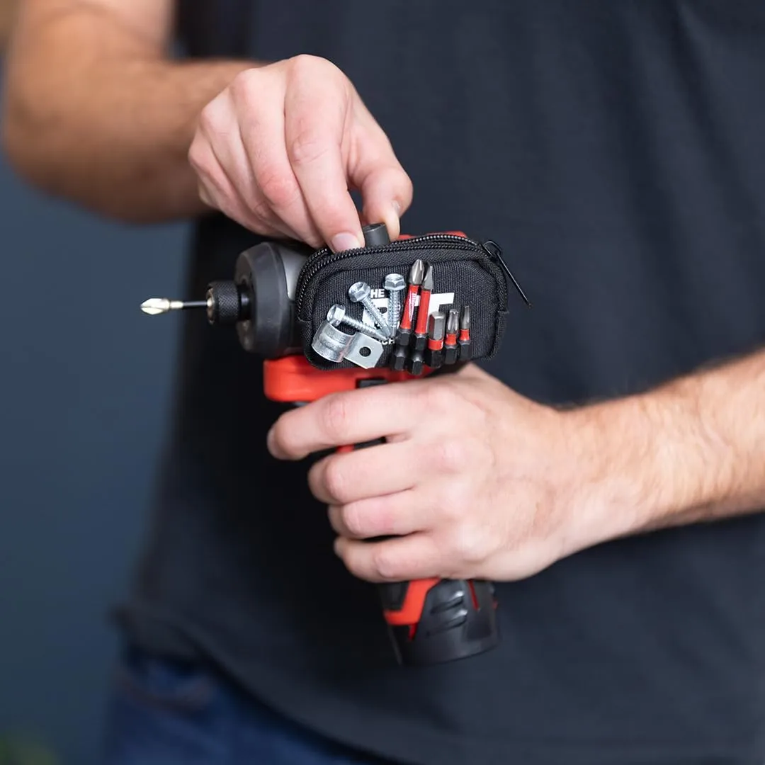 (Gen2) - Magnetic Bit Holder for Holding Screws, Bolts, Driver Bits, Drill Bits - Alternative to Magnetic Wristband - Perfect Gadget Gifts for Men, Electrician Tools.