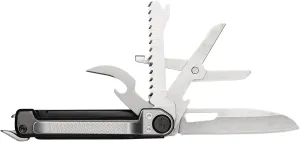 Gerber Gear Armbar Scout 7-in-1 Multi-tool - 2.5" Plain Edge Blade, Hammer, Scissor, Saw - EDC Gear and Equipment - Onyx