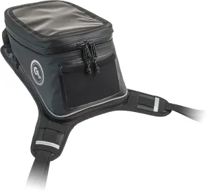 Giant Loop Diablo Tank Bag, Black Waterproof Motorcycle Tank Bag, 6-Liters Capacity for Small Items, Fits Any Dirt Bike, Adventure, Dual Sport & More