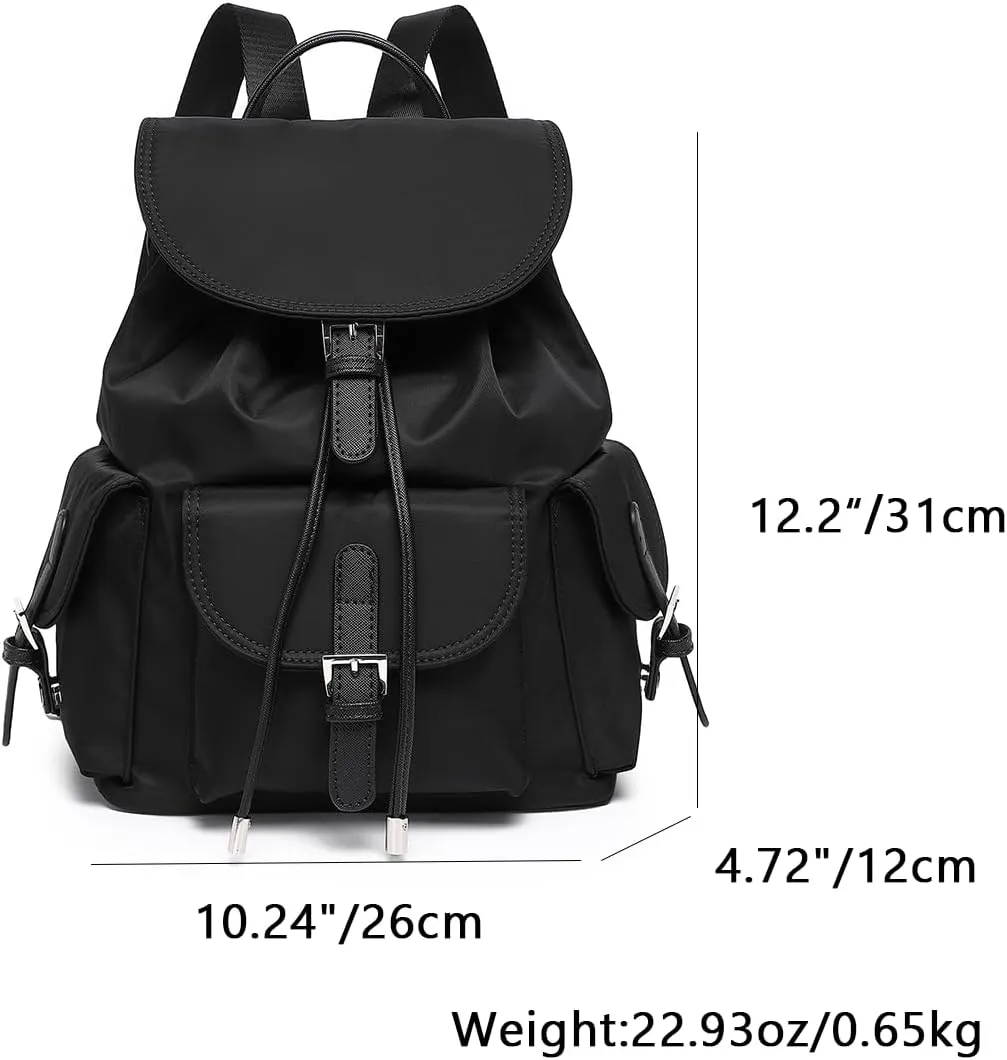Girls Fashion Backpack Practical Lightweight Nylon Bag