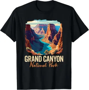 Grand Canyon National Park Hiking Souvenir Adventure Outdoor T-Shirt