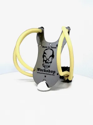 Grim Workshop Pocket Sling Shot/Bow Multi Tool - Survival Slingshot - EDC - Compact Design