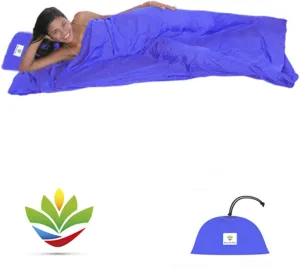 Hammock Bliss Sleep Sack - Travel and Camping Sleeping Sheet - Sleeping Bag Liner and Travel Pillow - Dream in Bliss