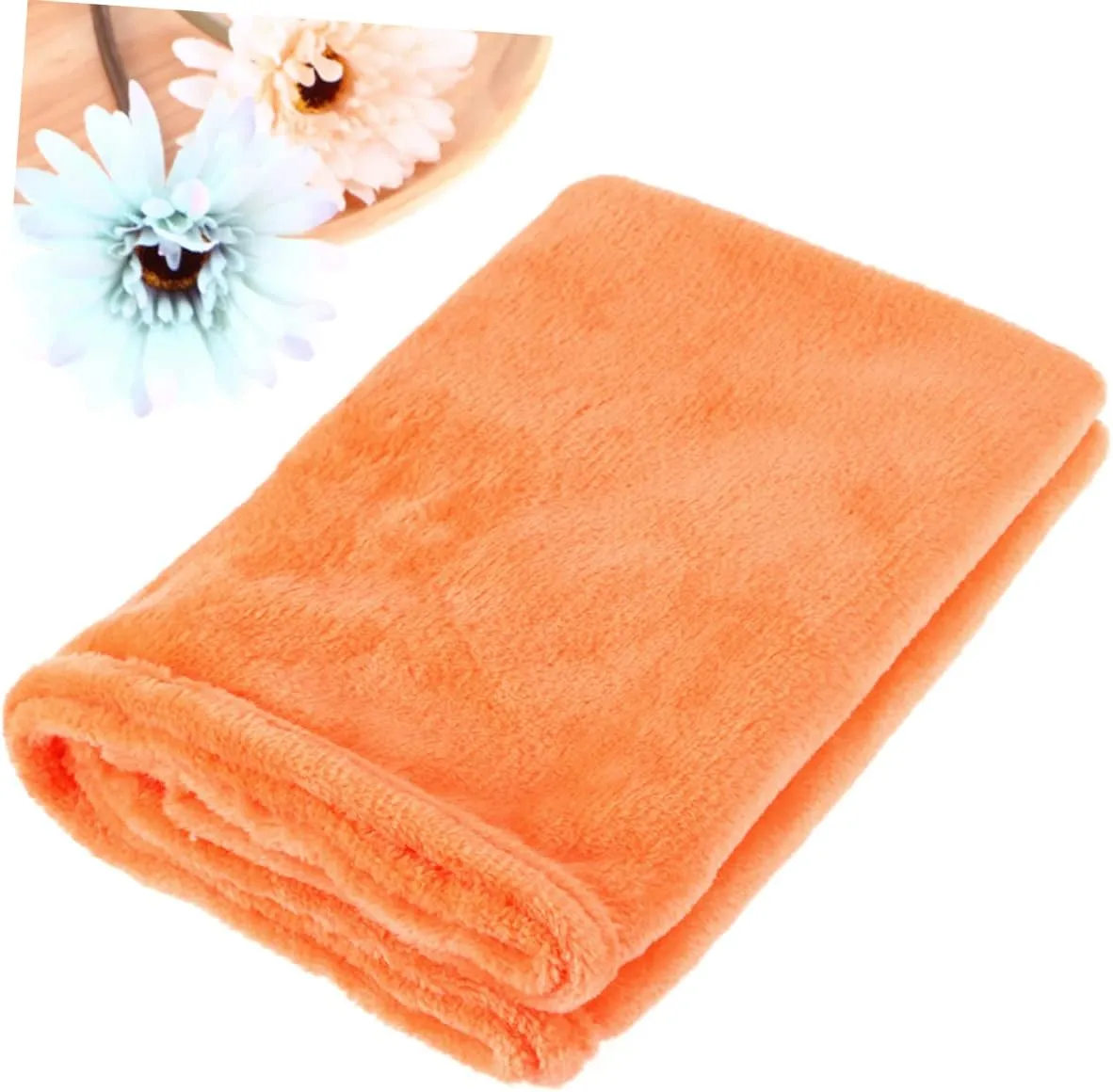 Happyyami Solid Color Fleece Blanket Lightweight Flannel Bed Blanket for Couch Extra Warm for Winter Camping and Home Use