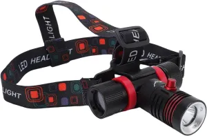 Head mounted flashlight Scuba Diving Headlamp 5000LM IPX8 Watertight 3 Modes 262.5ft Underwater Headlamp for Snorkeling Advanced Flashlight