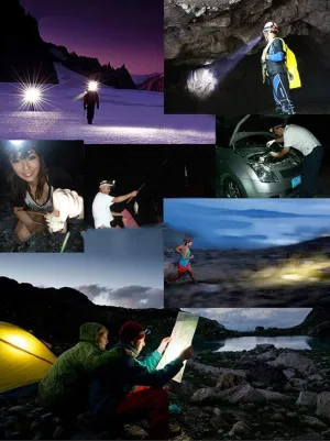 Head Torch,2 Function Merge,10 Hours Long Lasting IPX4 Waterproof Zoomable 18650 Rechargeable Led FlashlightSuitable for Running, Walking, Camping, Reading, Hiking
