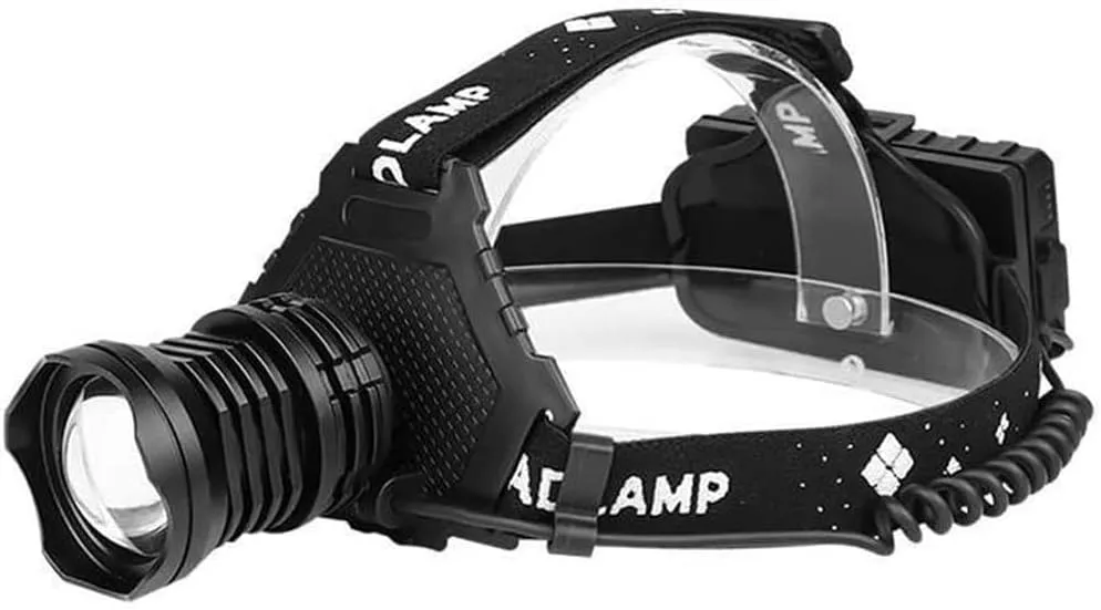 Head Torch,Highlighted light headlight USB charging capacity display with output telescopic LED headlights LED Headlamp Flashlight for Adults & Kids, Camping,Hiking