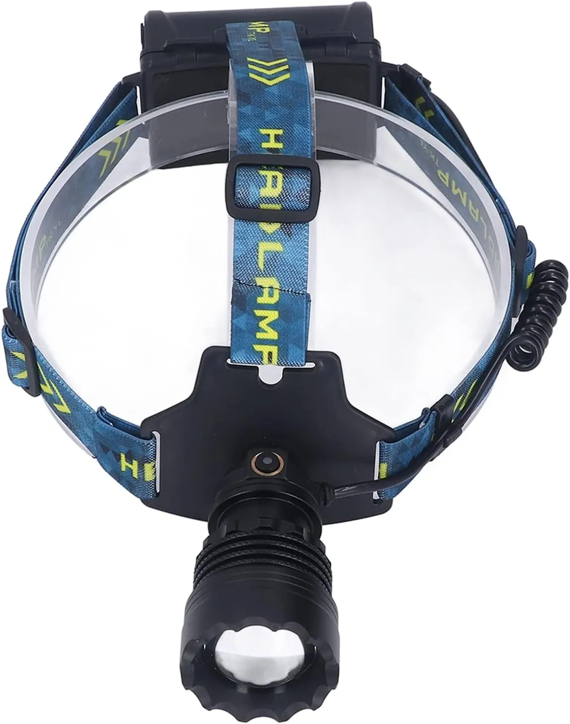 Headlamp, Good Cooling IPX 67 Waterproof 3000LM Lamp, Good Flame Retardancy High Brightness Zoomable Lamps LED Reable, for Outdoor, Emergency