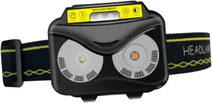 Headlamp Rechargeable Led Headlamp for Camping Outdoor Night Torch for Hardhat