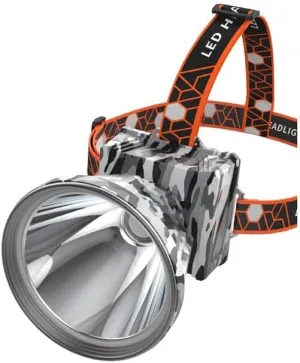 Headlamp Strong Light Rechargeable Head-Mounted Miner's Lamp Outdoor Emergency Fishing Lamp Long Life Non-Xenon Lamp