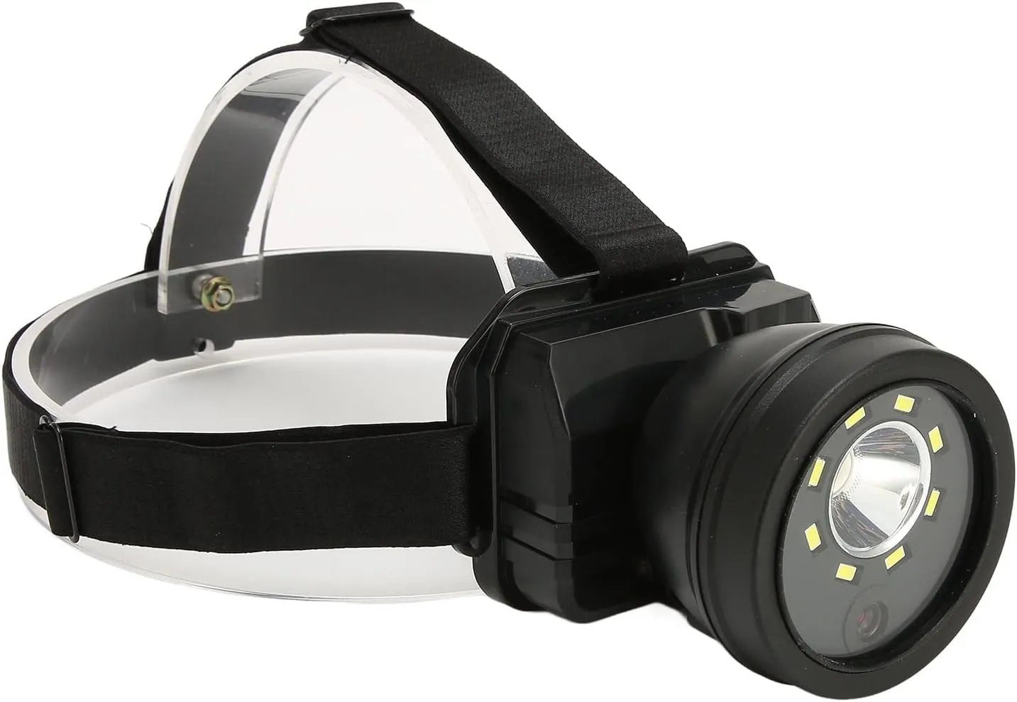 Headlamp Wearable Camera, 1080P Headlamp Headlight Body Cam, IPX4 Waterproof, Rechargeable Hands Head Mounted Camera with Flashlight for Outdoor Running, Camping, Hiking,