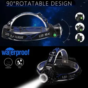 Headlamps Powerfull Headlamp LED Headlight Body Motion Sensor Head Flashlight Camping Torch Light Lamp for Fishing