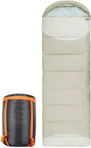 Heated Sleeping Bag, Rectangular USB Power Support Heating Pads Splicable 1.8Kg 3 Heating Levels Waterproof Lightweight for Adults Kids
