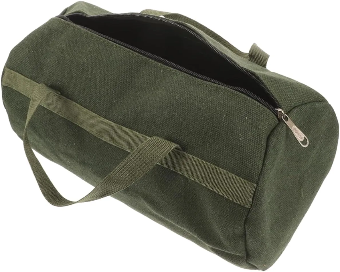 Heavy Duty Electrician Tool Pouch Canvas Tool Organizer Bag for Mechanics and Repairmen Durable Storage for Automotive and Electrical Tools