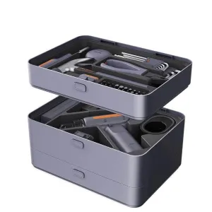 Heavy Duty Tool Box - Durable Multi-Layer Storage Solution