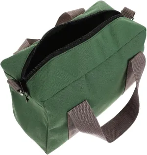 Heavy Duty Tool Roll Pouch Canvas Electrician Tool Bag Organizer Large Capacity