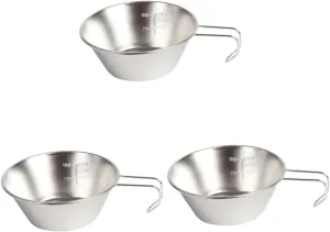 Hemoton Multi Function Water Bowl Convenient Wine Cup for Camping Picnics BBQ and Outdoor Activities Durable