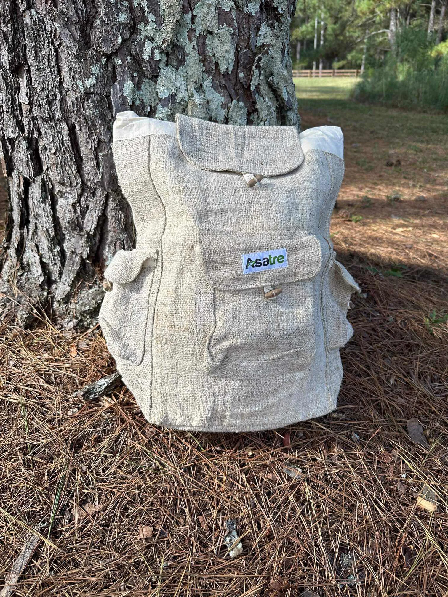 Hemp Rucksack Backpack