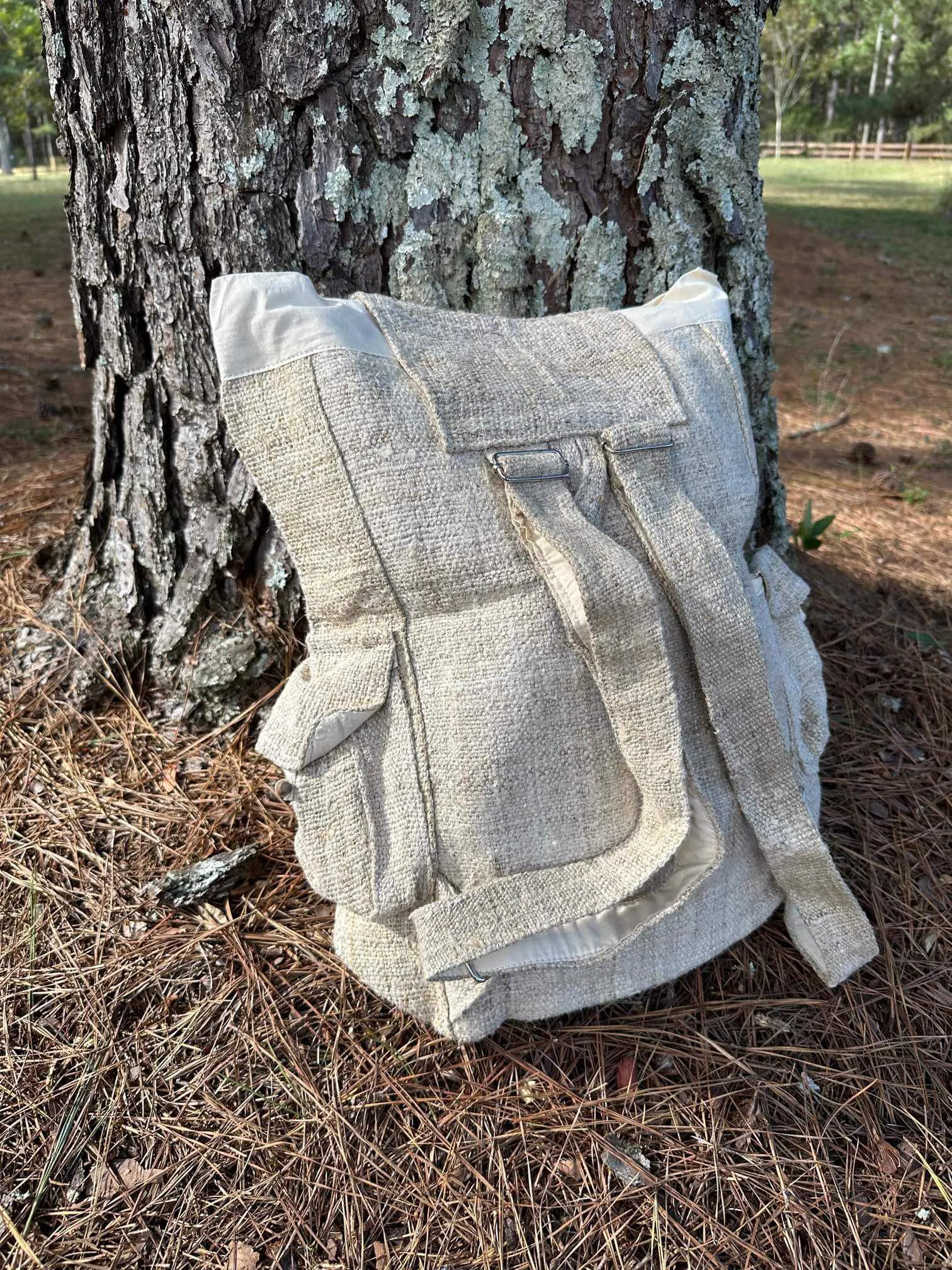Hemp Rucksack Backpack