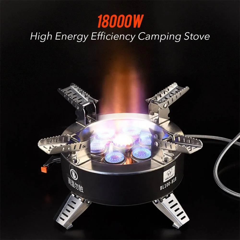 High-Efficiency Mini Camping Stove - Portable Outdoor Cooker