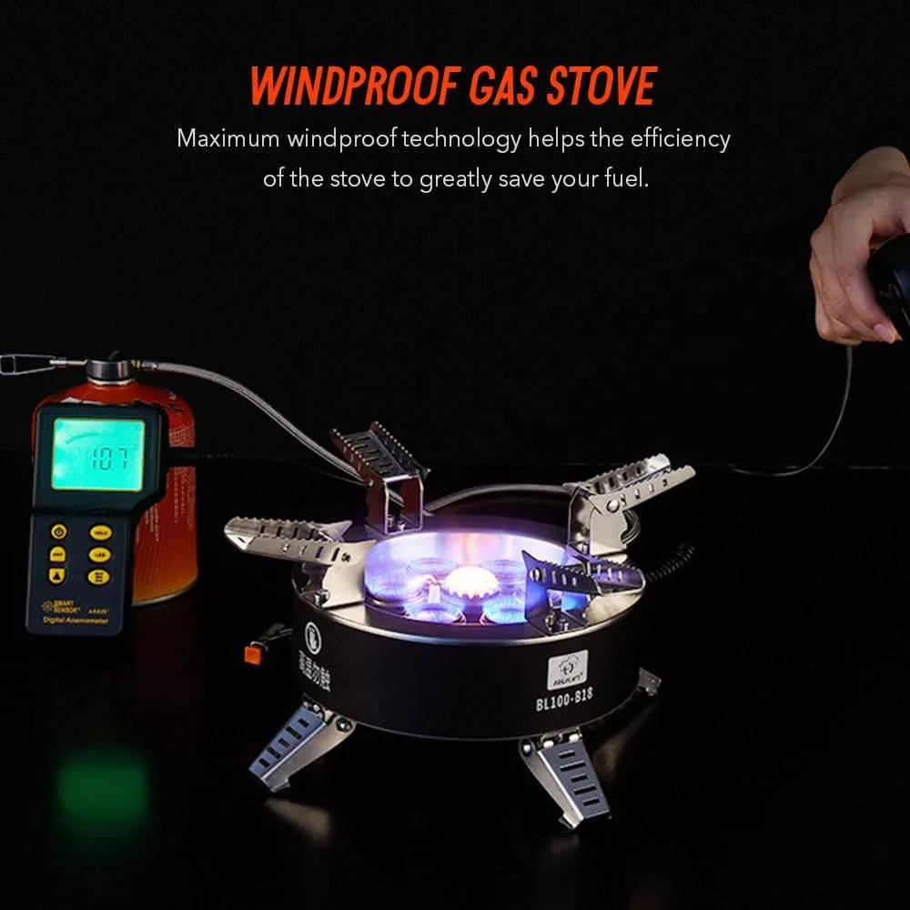 High-Efficiency Mini Camping Stove - Portable Outdoor Cooker
