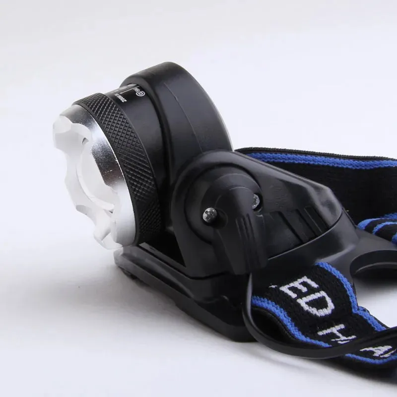 High-Powered LED Headlamp with Adjustable Focus
