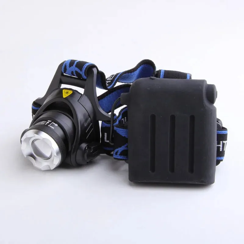 High-Powered LED Headlamp with Adjustable Focus