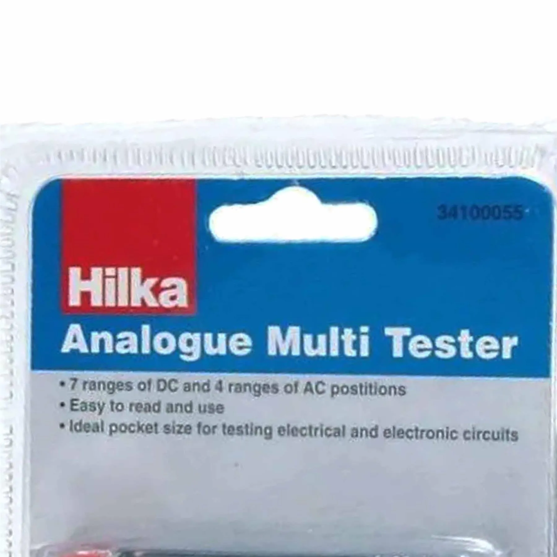 Hilka Analogue Multi Tester, Seven Ranges of DC & Four Ranges of AC Positions Electrical Tester