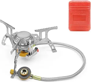 Hitorhike Portable Outdoor Folding Gas Stove Camping Equipment Hiking Picnic 3500W Igniter Camping Gas Stove