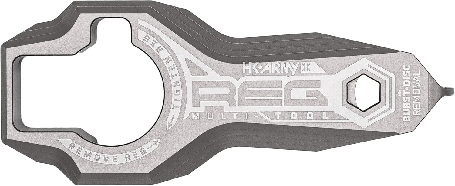 HK Army Tank Regulator Multi-Tool w/ORings, Burst Disc, Carabiner