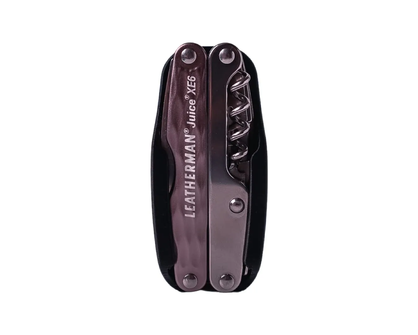 Holdmygear Sheath compatible with Leatherman Juice XE6 Pro Multitool (tool not included) (2.25" Belt Clip)